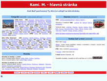 Tablet Screenshot of kamim.sk